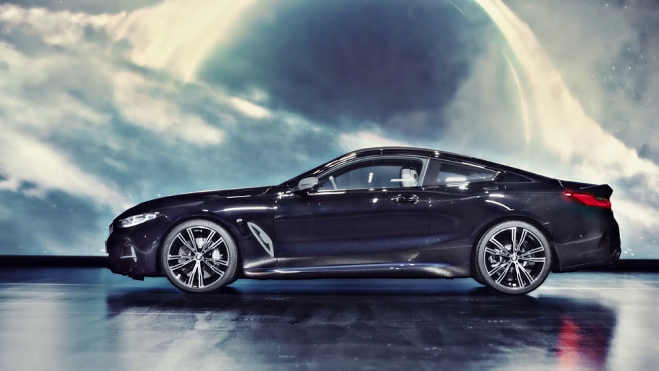 bmw m850i night sky che tac bang vat lieu ngoai hanh tinh