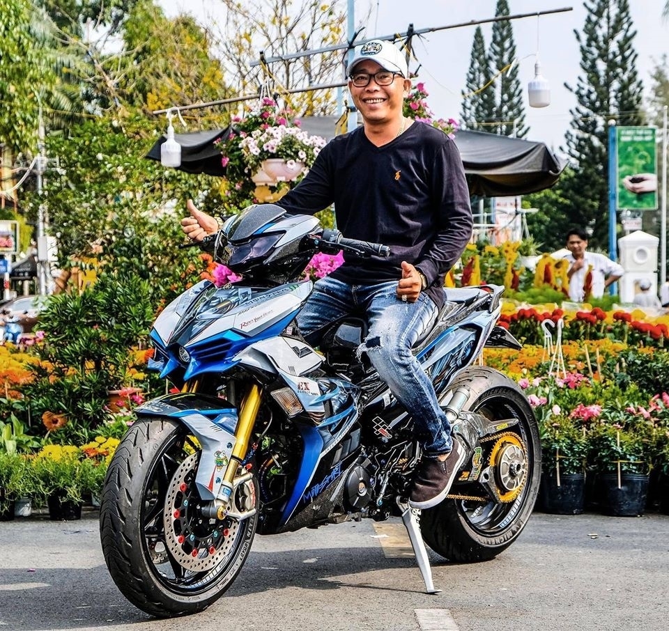 Ngắm Yamaha Exciter độ phong cách Kawasaki H2 hơn 300 triệu cực kỳ hầm hố của biker Cần Thơ ngam yamaha exciter do phong cach kawasaki h2 hon 300 trieu cuc ky ham ho cua biker can tho