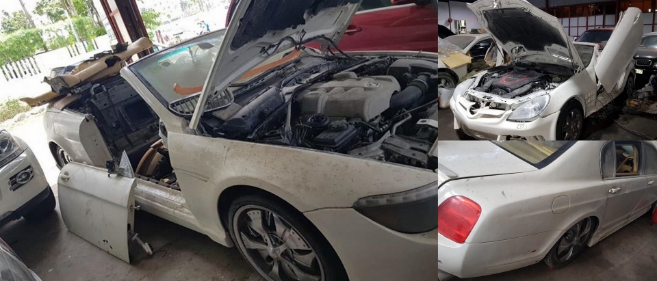 dan choi ha thanh ban bo 3 xe sang bentley bmw mercedes gia chi 500 trieu