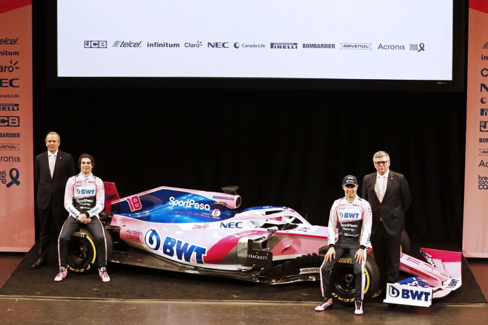 Force India đổi tên thành Racing Point và giới thiệu xe cho mùa F1 2019 force inida doi ten thanh racing point va gioi thieu xe cho mua f1 2019