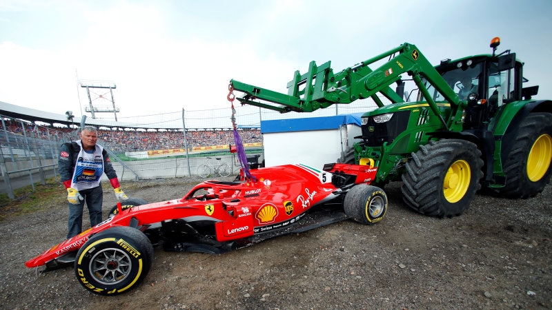 Ferrari SF90 lỗi kỹ thuật khiến Sebastian Vettel gặp nạn trước thềm mùa giải F1 2019 ferrari sf90 gap loi ky thuat khien sebastian vettel nan truoc them mua giai f1 2019