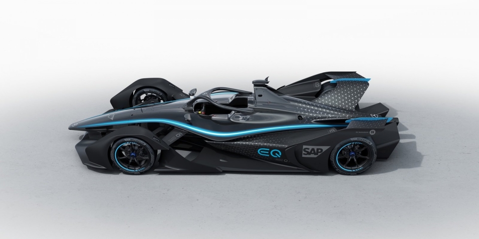 mercedes benz cong bo eq silver arrow 01 xe dien danh cho giai formula e