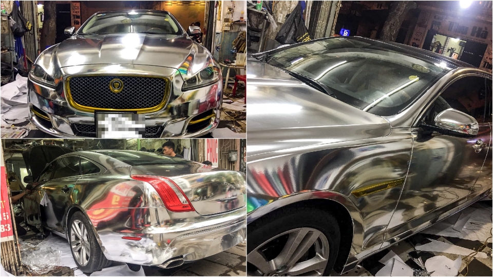 Jaguar XJL giá 6 tỷ đồng "diện áo mới" jaguar xjl gia 6 ty dong dien ao moi