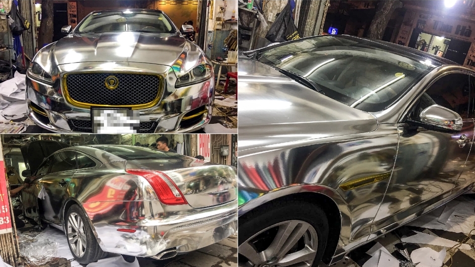 Jaguar XJL giá 6 tỷ đồng "diện áo mới"