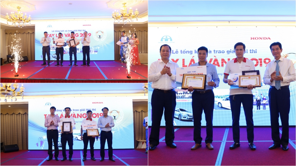 honda viet nam trao giai hoi thi tay lai vang 2019