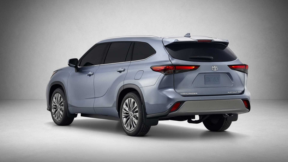 toyota highlander 2020 ra mat voi dien mao moi