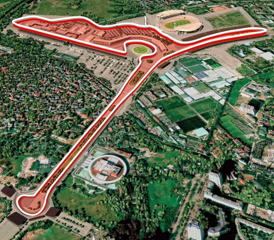 Video trải nghiệm từng góc cua đường đua F1 Việt Nam trai nghiem duong dua f1 viet nam qua video sau tay lai