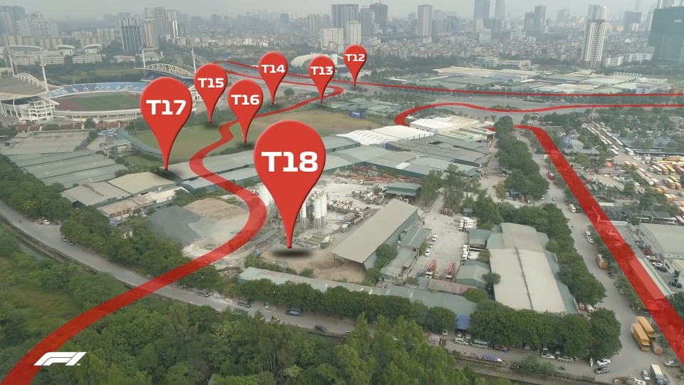 Video trải nghiệm từng góc cua đường đua F1 Việt Nam trai nghiem duong dua f1 viet nam qua video sau tay lai