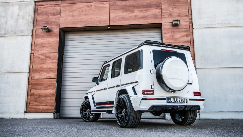 Mercedes-Benz G63 AMG độ 6 ống xả siêu cơ bắp của Lumma Design mercedes benz g63 amg do 6 ong xa sieu co bap cua lumma design