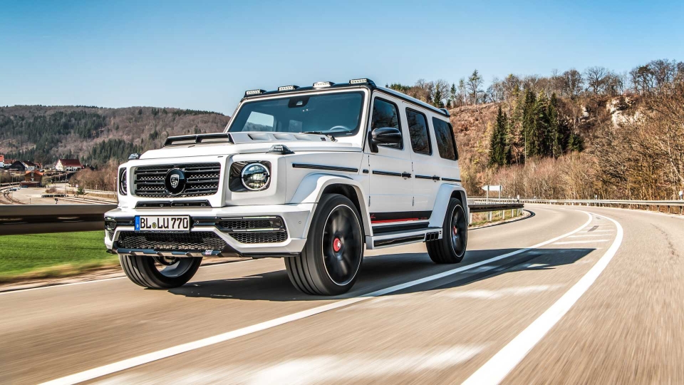 Mercedes-Benz G63 AMG độ 6 ống xả siêu cơ bắp của Lumma Design mercedes benz g63 amg do 6 ong xa sieu co bap cua lumma design