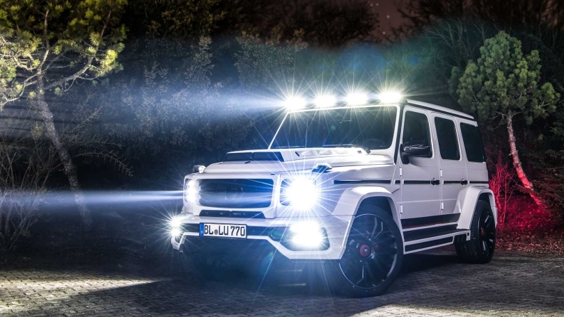 Mercedes-Benz G63 AMG độ 6 ống xả siêu cơ bắp của Lumma Design