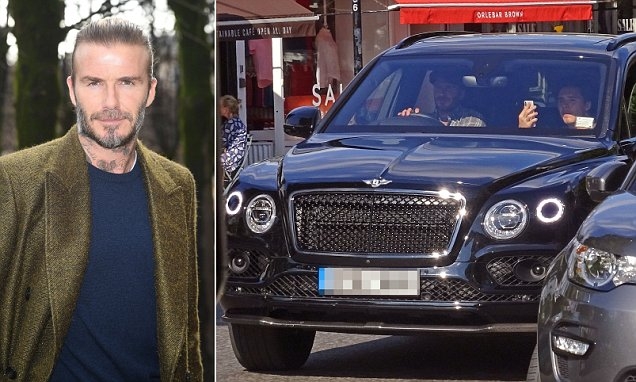 David Beckham bị tước bằng 6 tháng vì lái xe nghe điện thoại vua lai xe vua dung dien thoai david beckham bi cam lai 6 thang