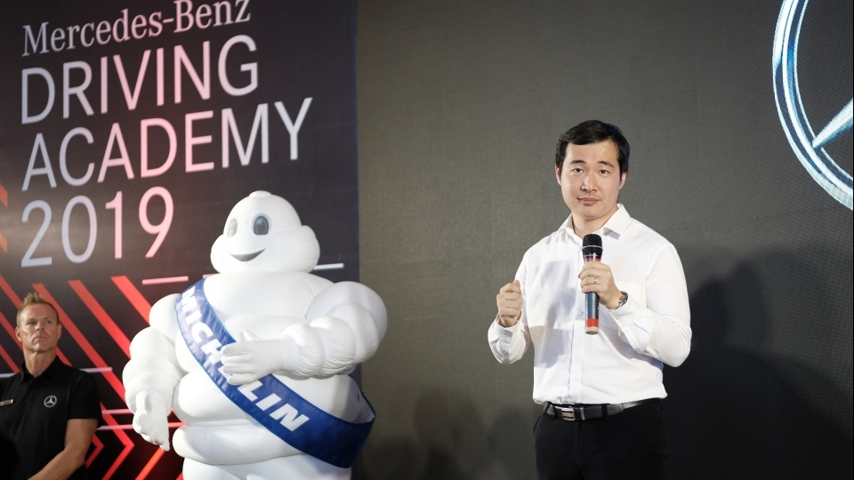 Năm thứ 7 liên tiếp, Michelin đồng hành cùng học viện lái xe an toàn Mercedes - Benz (MBDA)