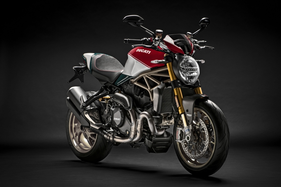 Chi tiết 'quái vật' Ducati Monster phiên bản đặc biệt ducati ky niem 25 nam dong nake bike monster bang phien ban dac biet