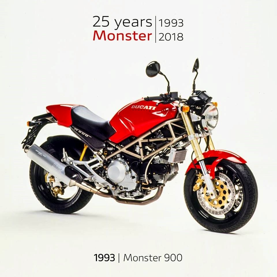 Chi tiết 'quái vật' Ducati Monster phiên bản đặc biệt ducati ky niem 25 nam dong nake bike monster bang phien ban dac biet