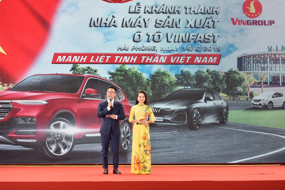 vinfast chinh thuc khanh thanh nha may san xuat o to