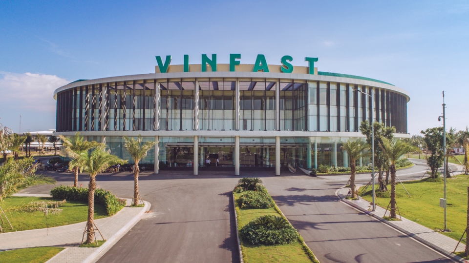 vinfast chinh thuc khanh thanh nha may san xuat o to