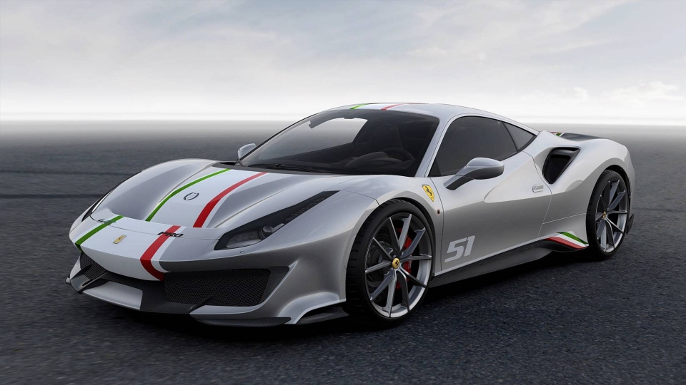 ferrari cong bo hinh anh ca 4 mau sac dac biet cua 488 pista piloti