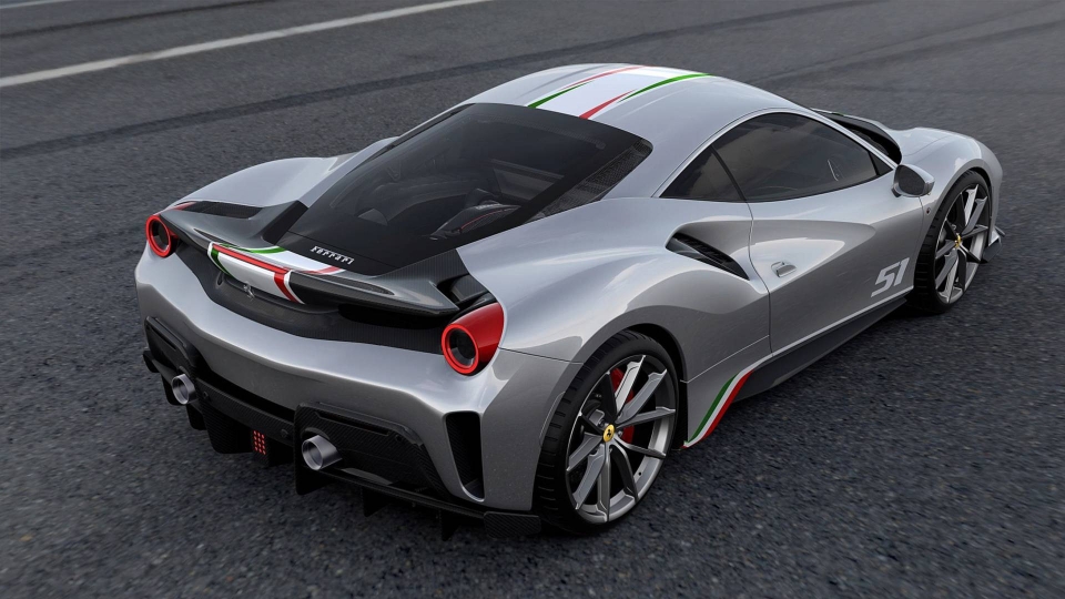 ferrari cong bo hinh anh ca 4 mau sac dac biet cua 488 pista piloti
