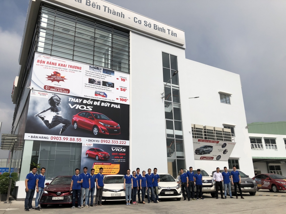 Toyota Bến Thành và 20 năm tận tâm với khách hàng toyota ben thanh va 20 nam tan tam voi khach hang