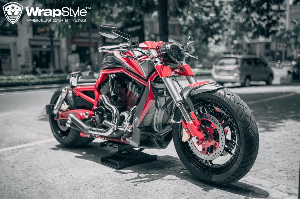 harley davidson v rod do lop khung duoc rao ban o sai gon