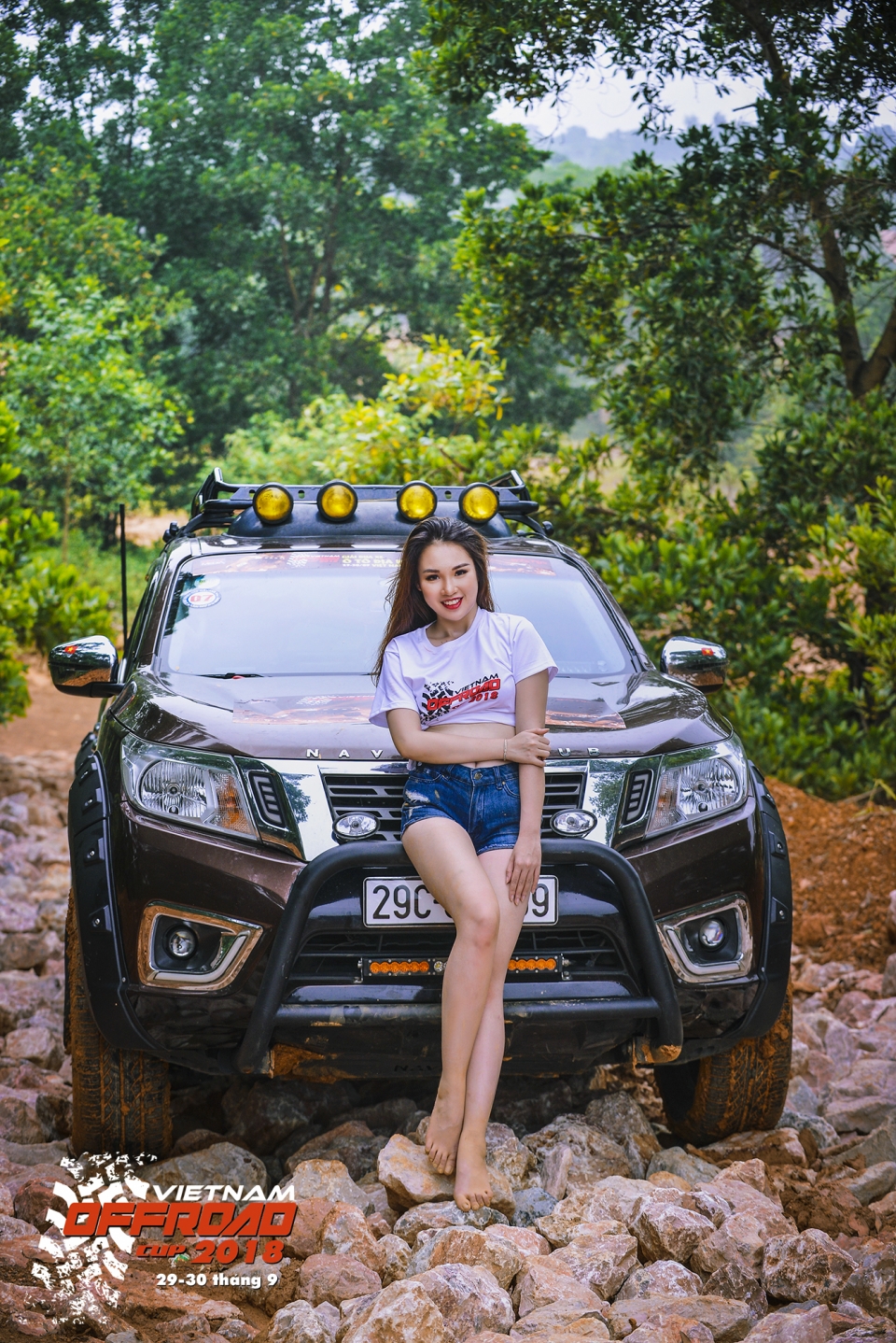 voc 2018 chan dai lam lem bun dat cung nissan navara