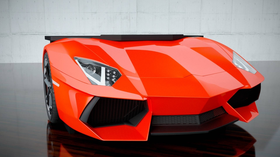 Bàn làm việc giá hơn 700 triệu đồng phong cách Lamborghini Aventador ban lam viec lamborghini aventador gia hon 700 trieu