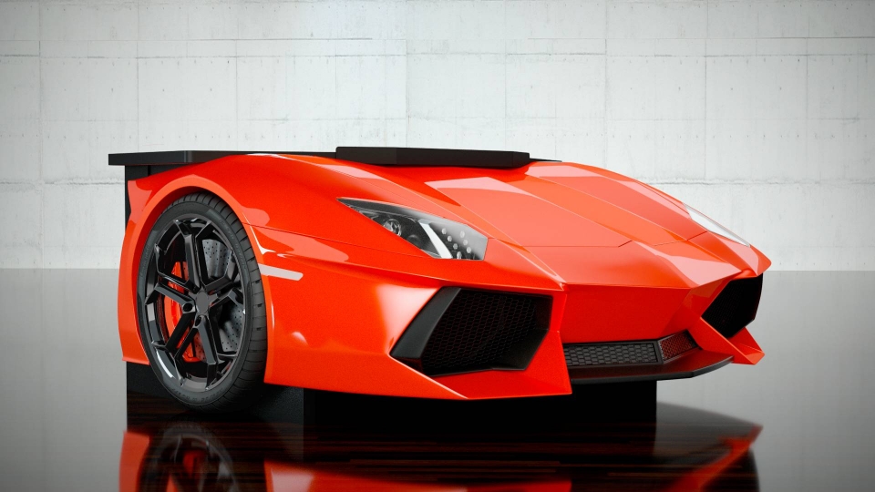 Bàn làm việc giá hơn 700 triệu đồng phong cách Lamborghini Aventador ban lam viec lamborghini aventador gia hon 700 trieu