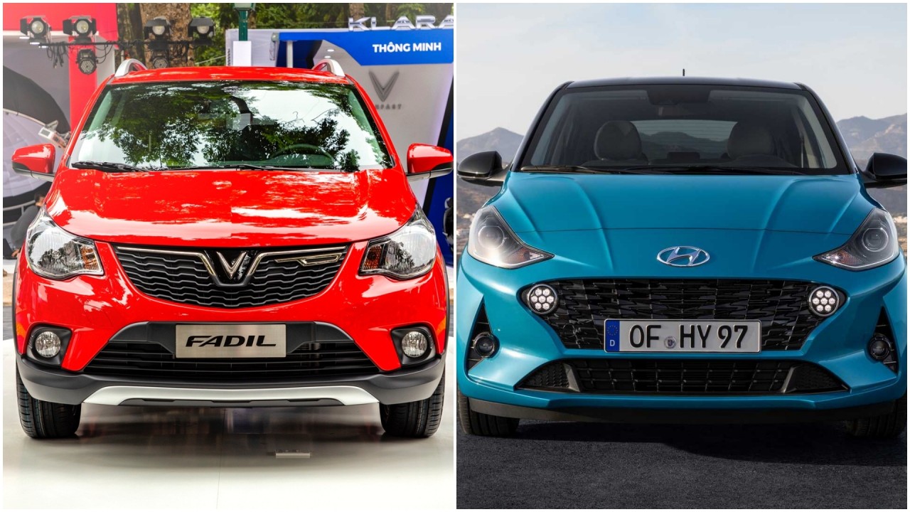So sánh Hyundai i10 hoàn toàn mới và Vinfast Fadil: Chọn trang bị hay thiết kế? so sanh hyundai i10 hoan toan moi va vinfast fadil chon trang bi hay thiet ke
