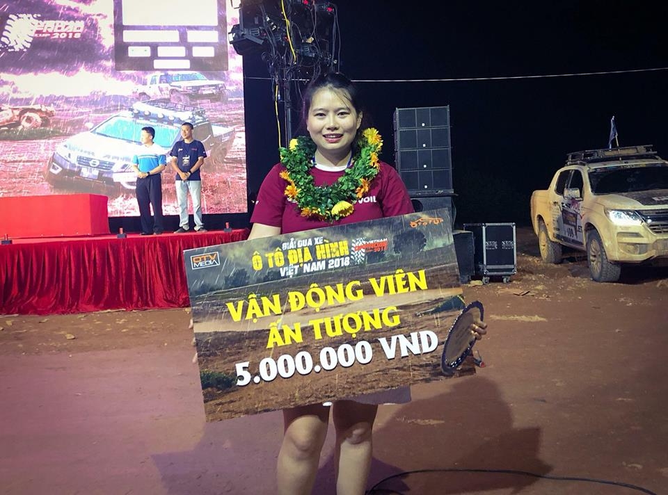 voc 2018 tay dua nu dat giai vdv an tuong nhat chia se cam xuc lan dau tham gia voc