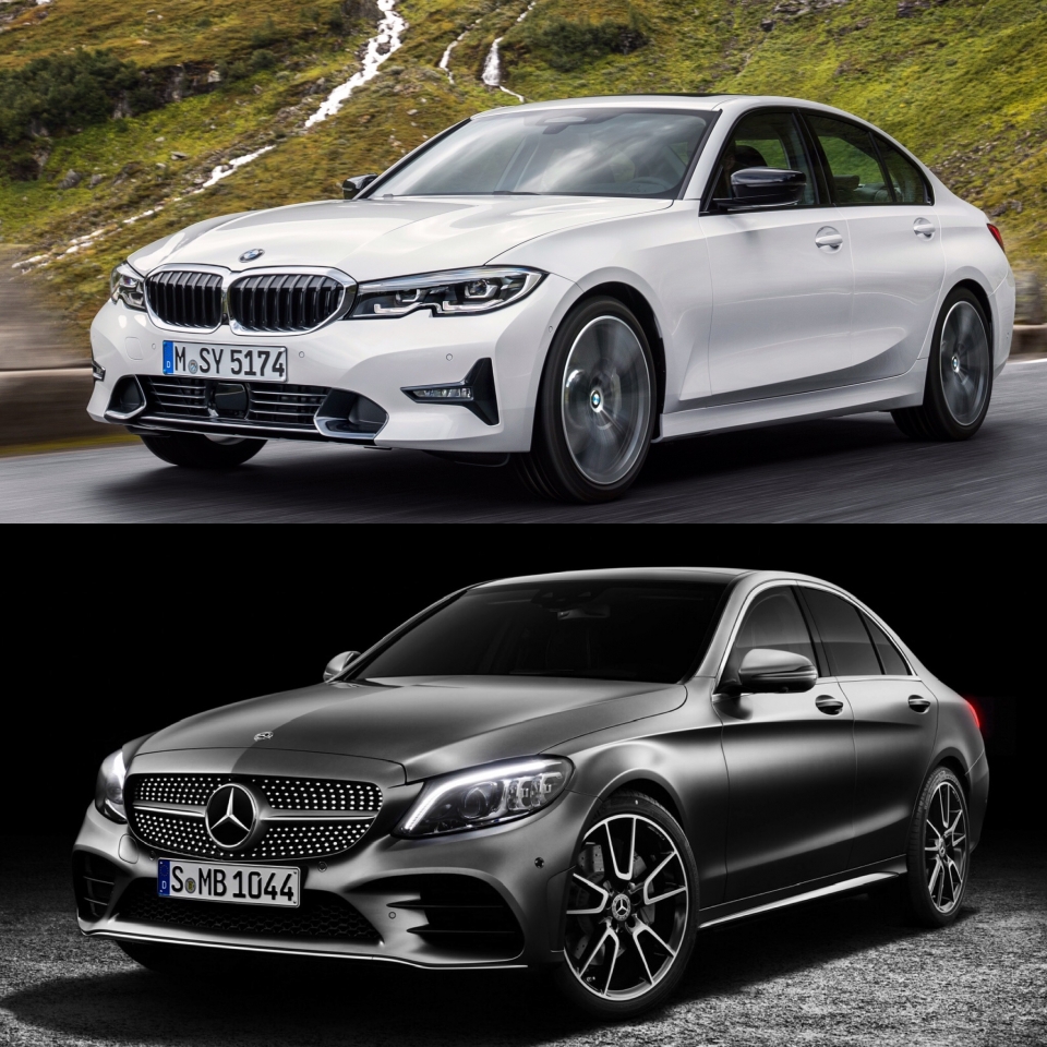 So sánh BMW 3-Series 2019 vừa ra mắt và Mercedes Benz C-Class so sanh noi ngoai that bmw 3 series 2019 vua ra mat va mercedes benz c class