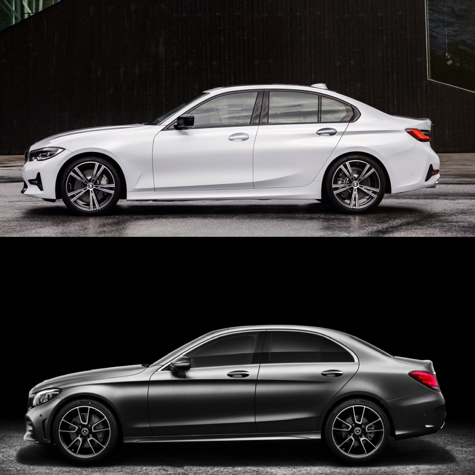 So sánh BMW 3-Series 2019 vừa ra mắt và Mercedes Benz C-Class so sanh noi ngoai that bmw 3 series 2019 vua ra mat va mercedes benz c class