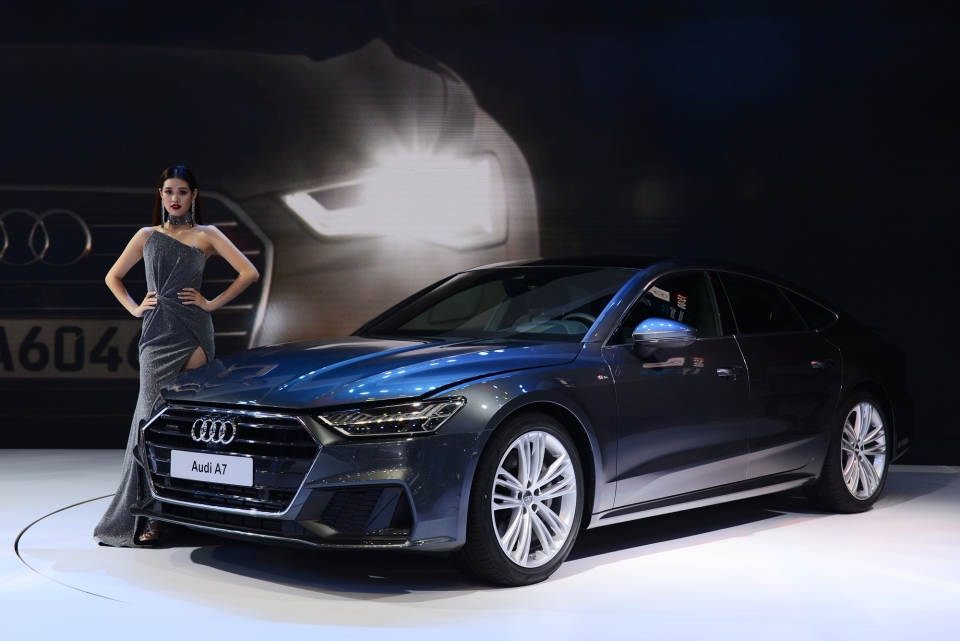 vms 2018 audi ra mat a7 sportback 2019 hap dan va day cong nghe