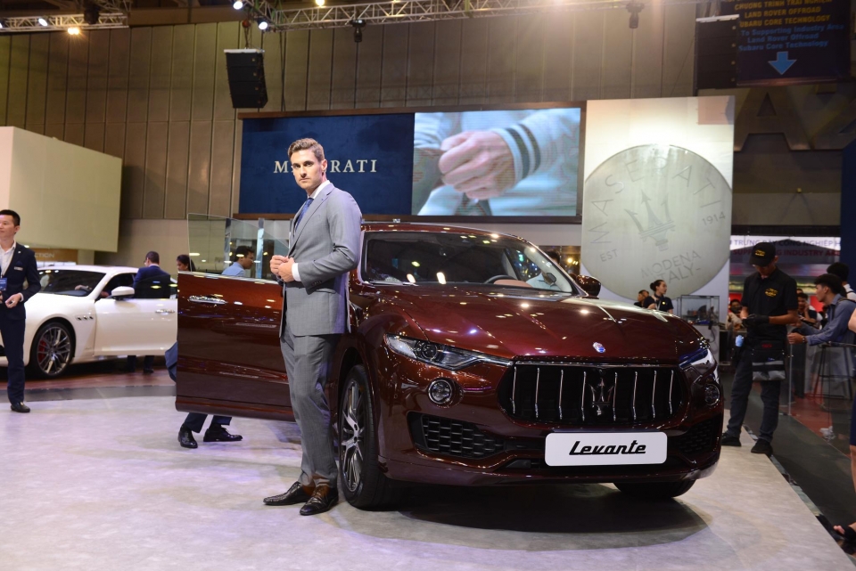 Ngắm dàn xe Ý của Maserati tại Việt Nam Motor Show 2018 vms2018 ngam dan xe y cua maserati tai viet nam motor show 2018