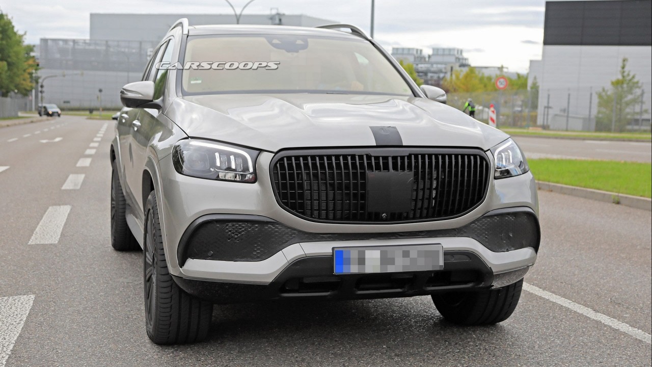 SUV siêu sang Mercedes Benz Maybach GLS lộ diện: Khác xa so với bản concept