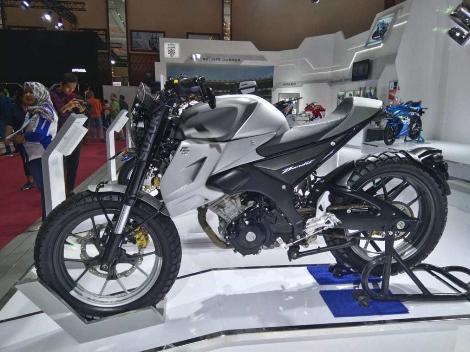 Suzuki ra mắt concept Bandit, bản nâng cấp hầm hố của GSX-S150 suzuki ra mat concept bandit ban nang cap ngoai hinh ham ho cua gsx s150