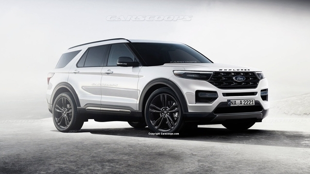 Ford Explorer 2020 lộ diện, thiết kế chỉ thay đổi nhẹ