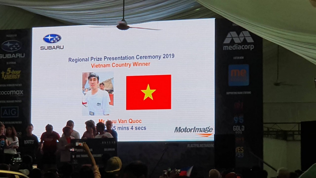 Người Việt suýt chiến thắng trong cuộc thi Subaru Palm Challenge nguoi viet suyt chien thang trong cuoc thi subaru palm challenge
