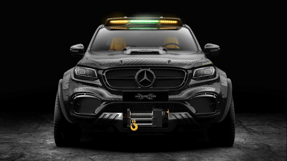 chiem nguong ban tai mercedes benz x class do 6 banh cuc ngau tu carlex design