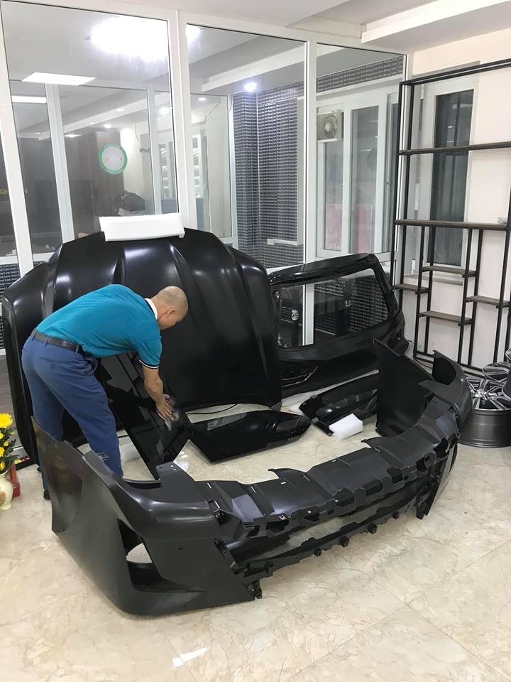 Lexus LX570 đời 2008 'phẫu thuật thẩm mỹ' thành 2018 của đại gia Nghệ An lexus lx570 doi 2008 phau thuat tham my thanh 2018 cua dai gia nghe an