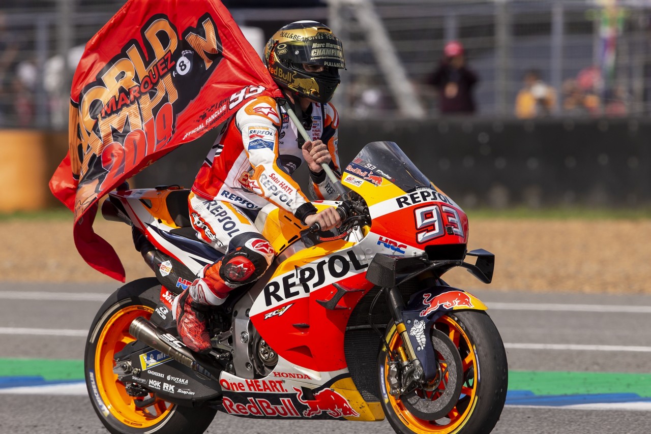 honda lan thu 3 lien tiep gianh tripple crown tai dau truong moto gp