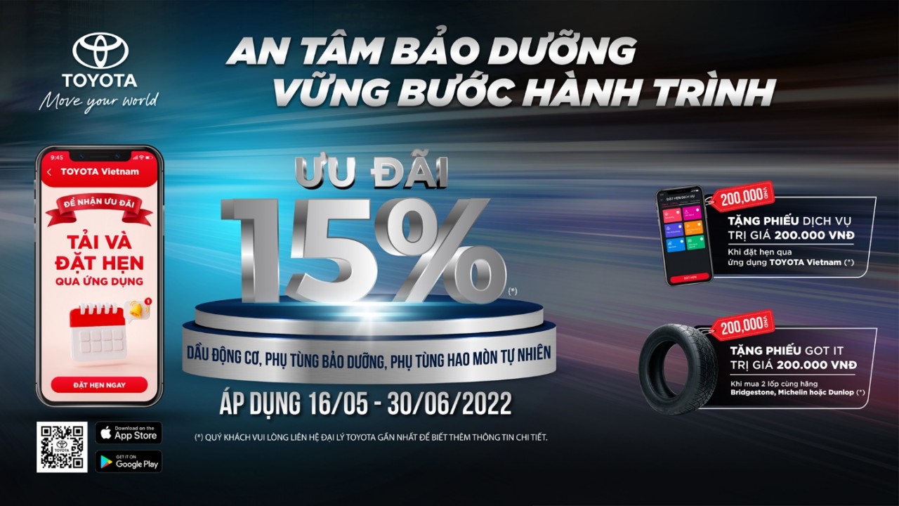 Toyota gửi tới khách hàng chương trình tri ân đặc biệt Toyota gửi tới khách hàng chương trình tri ân đặc biệt