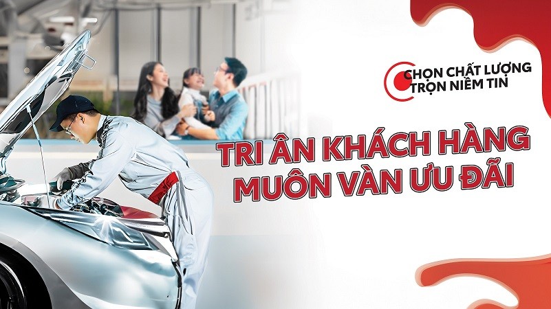 Toyota triển khai chương trình khuyến mãi dịch vụ dành cho khách hàng Toyota triển khai chương trình khuyến mãi dịch vụ dành cho khách hàng