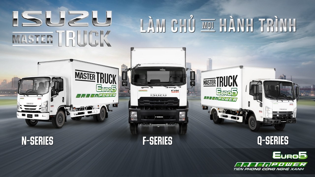 Ra mắt dòng xe tải mới, Isuzu khẳng định cam kết vì môi trường Việt Nam Ra mắt dòng xe tải mới, Isuzu khẳng định cam kết vì môi trường Việt Nam