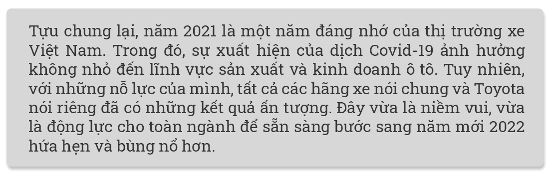 Nhìn lại thị trường xe năm 2021 Nhìn lại thị trường xe năm 2021