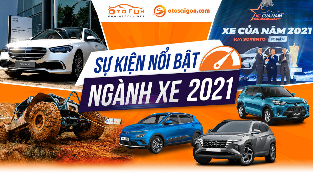 OTOFUN   OTOSAIGON Bình chọn Sự kiện nổi bật 2021