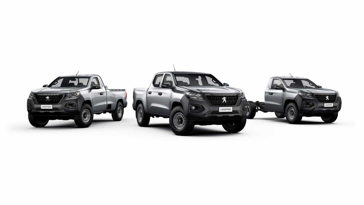 Dựa trên xe Trung Quốc, bán tải Peugeot Landtrek lần đầu tiên xuất hiện dua tren xe trung quoc ban tai peugeot landtrek lan dau tien xuat hien