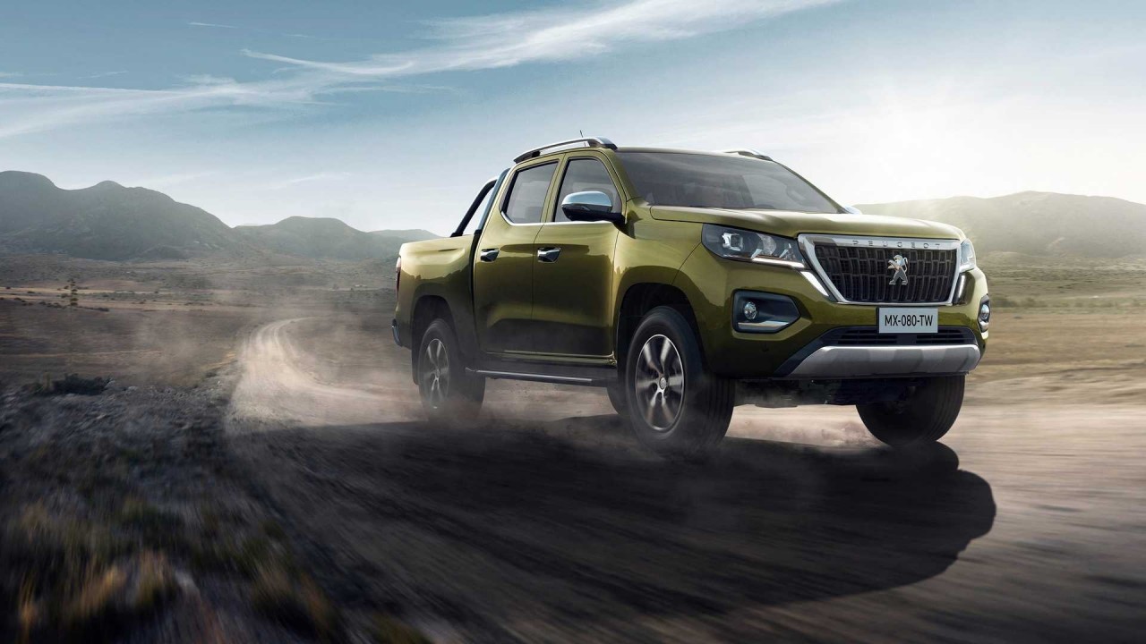 Dựa trên xe Trung Quốc, bán tải Peugeot Landtrek lần đầu tiên xuất hiện dua tren xe trung quoc ban tai peugeot landtrek lan dau tien xuat hien