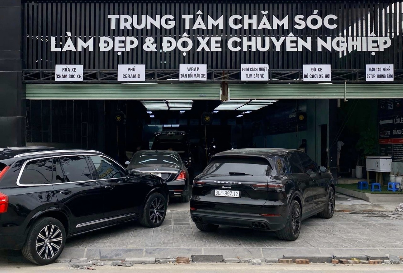 Quá tải dịch vụ chăm sóc, tân trang xe dịp cận Tết