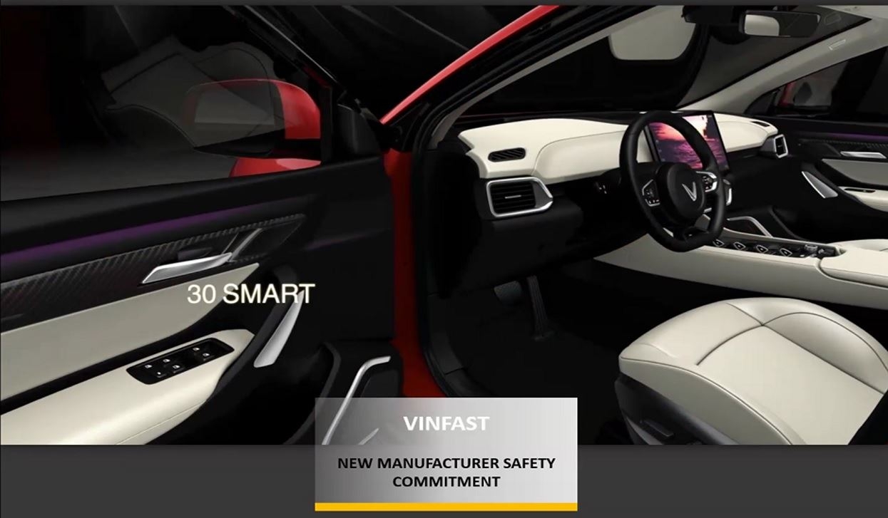 VinFast đạt giải "Hãng xe mới có cam kết cao về an toàn" VinFast đạt giải "Hãng xe mới có cam kết cao về an toàn"